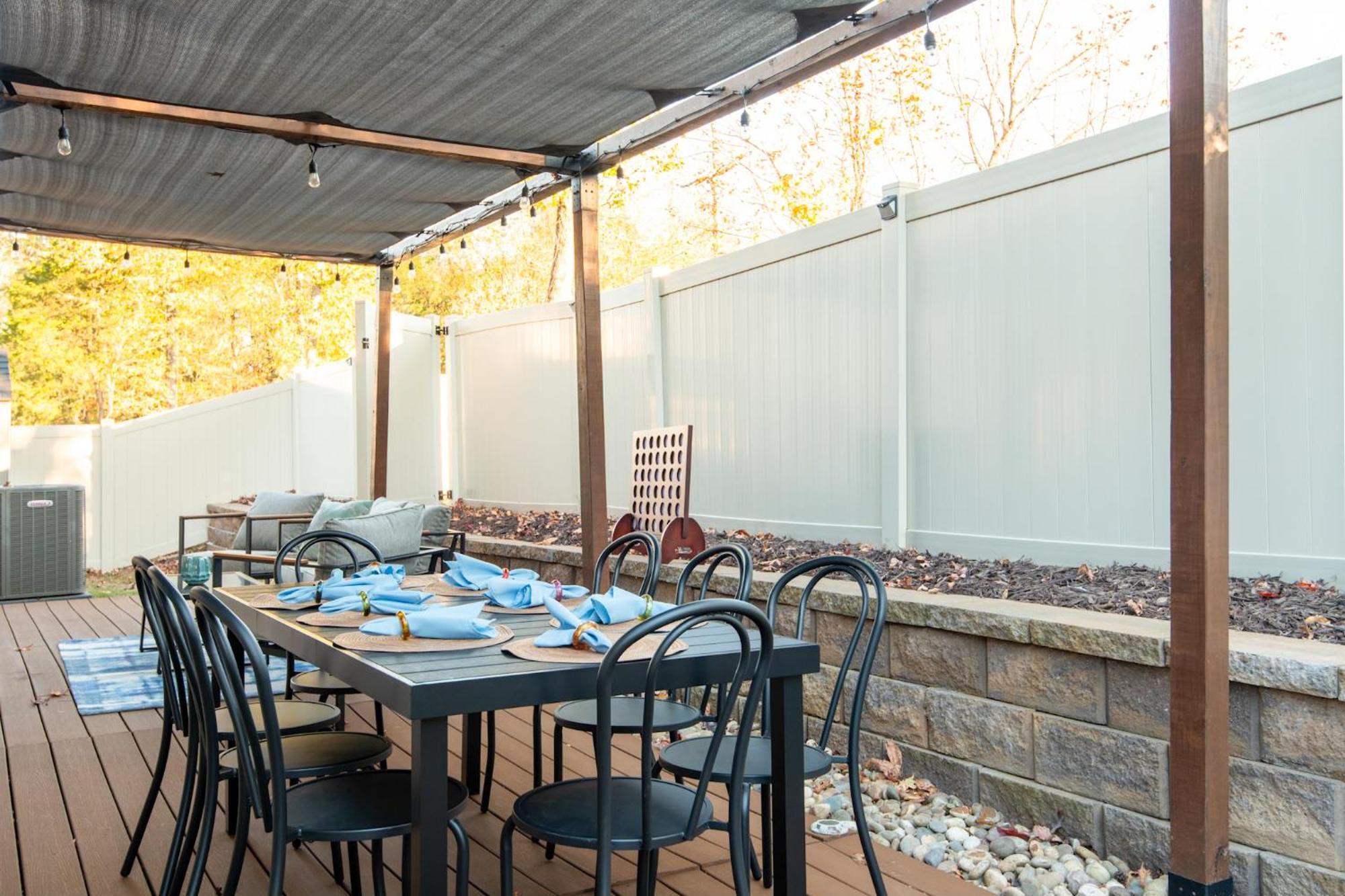 Near Clt Airport - 4Bd - Backyard - Balcony Vila Charlotte Exterior foto