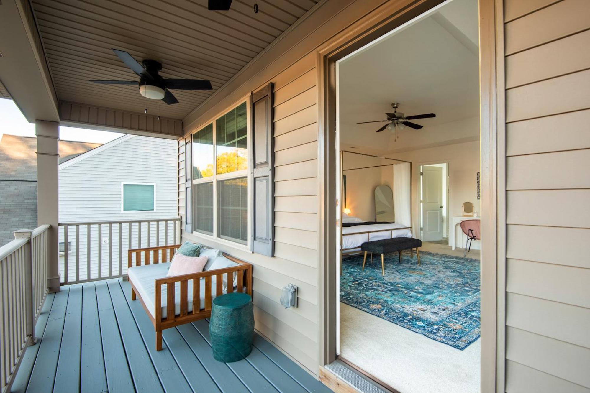 Near Clt Airport - 4Bd - Backyard - Balcony Vila Charlotte Exterior foto