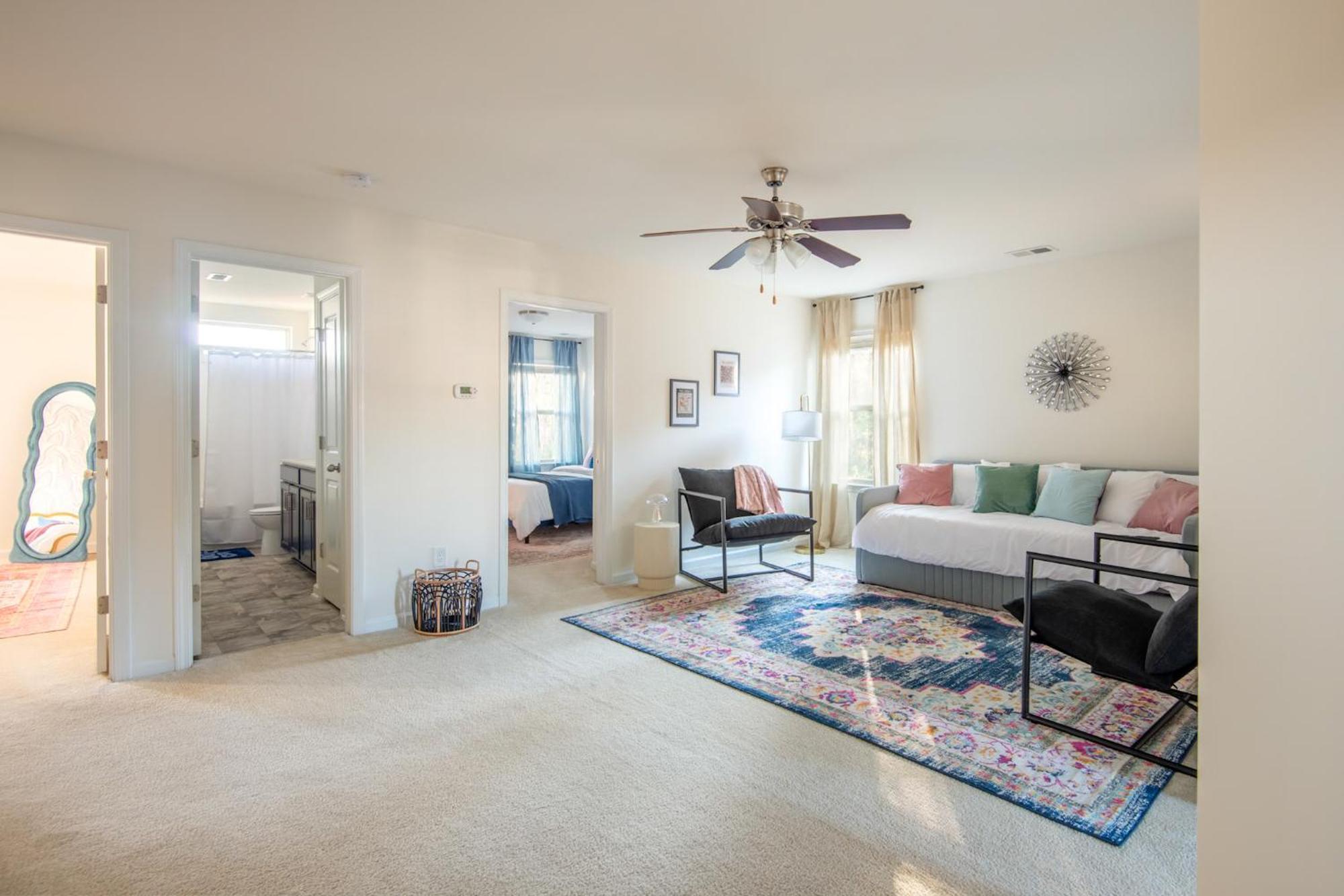 Near Clt Airport - 4Bd - Backyard - Balcony Vila Charlotte Exterior foto